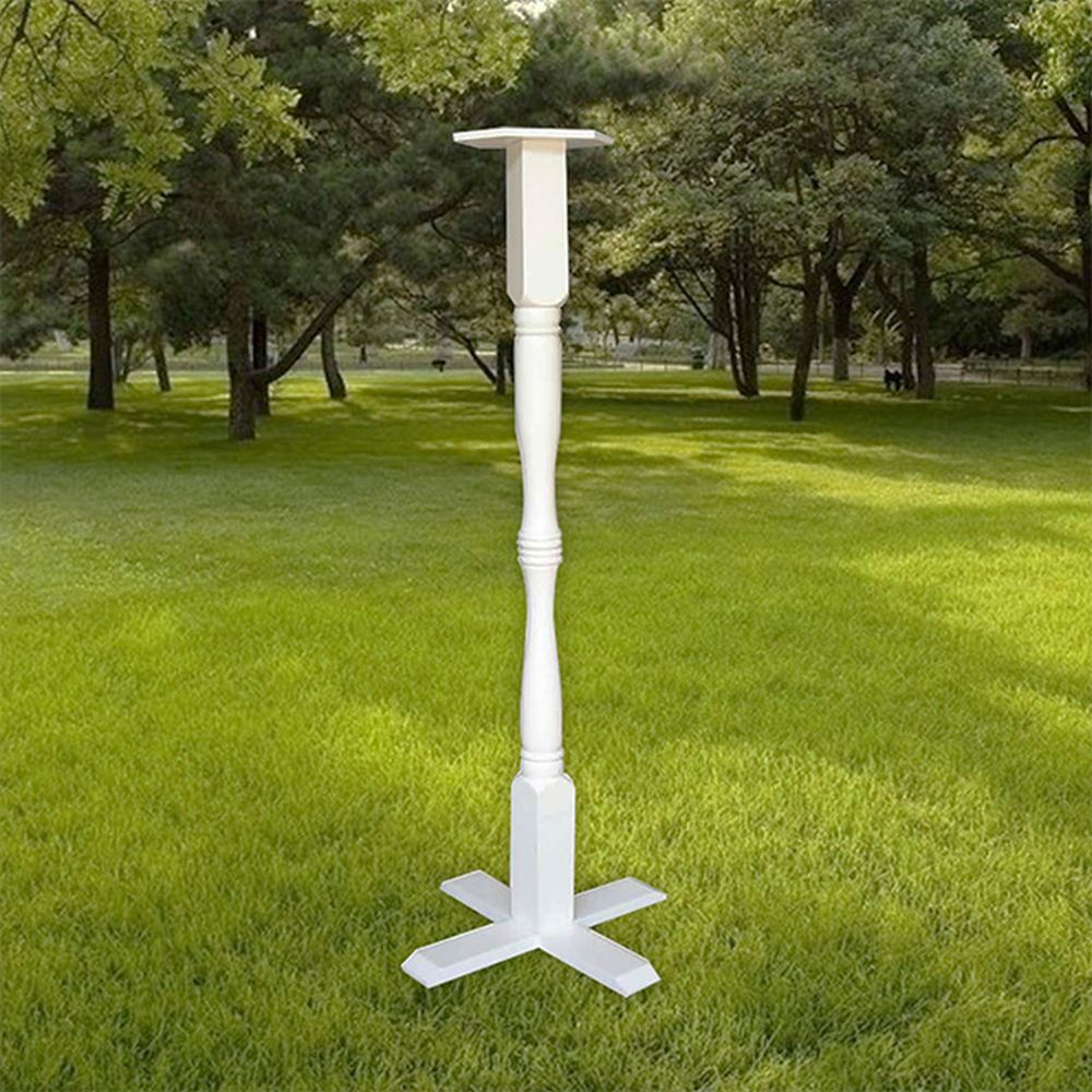 Classic Novelty Birdhouse Pedestal with Auger 43
